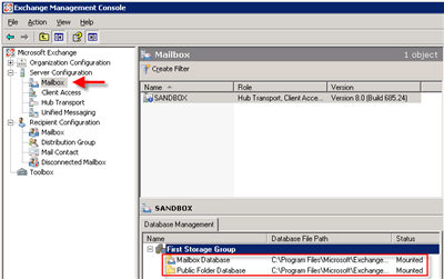 Open Exchange Management Console